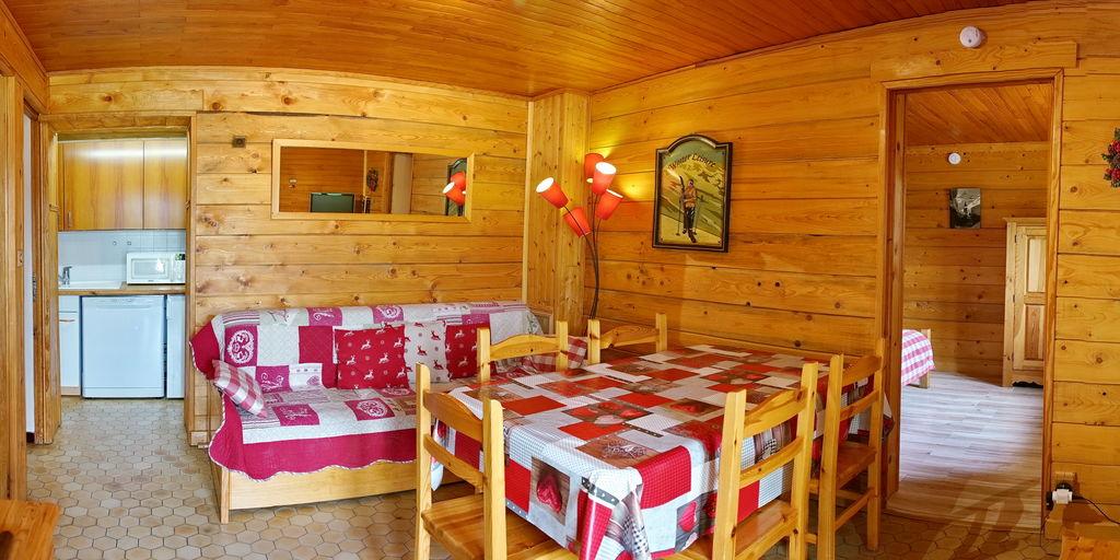 la Louvière - Petit Loup - 55m2 (6 pers.) - Skis aux pieds et piscine été