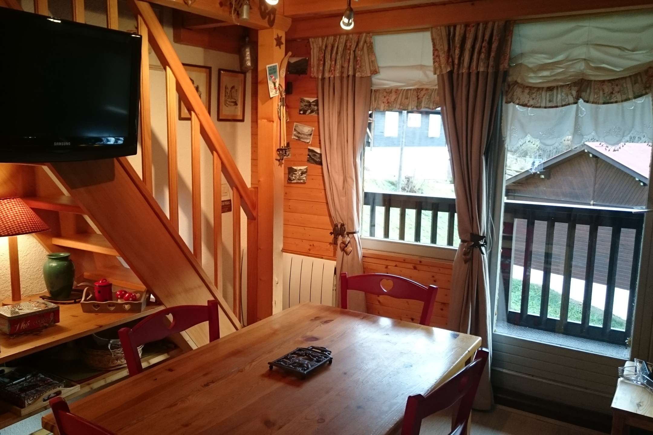 Studio cosy avec mezzanine de 31m² pour 4 à 5 personnes, calme et soleil