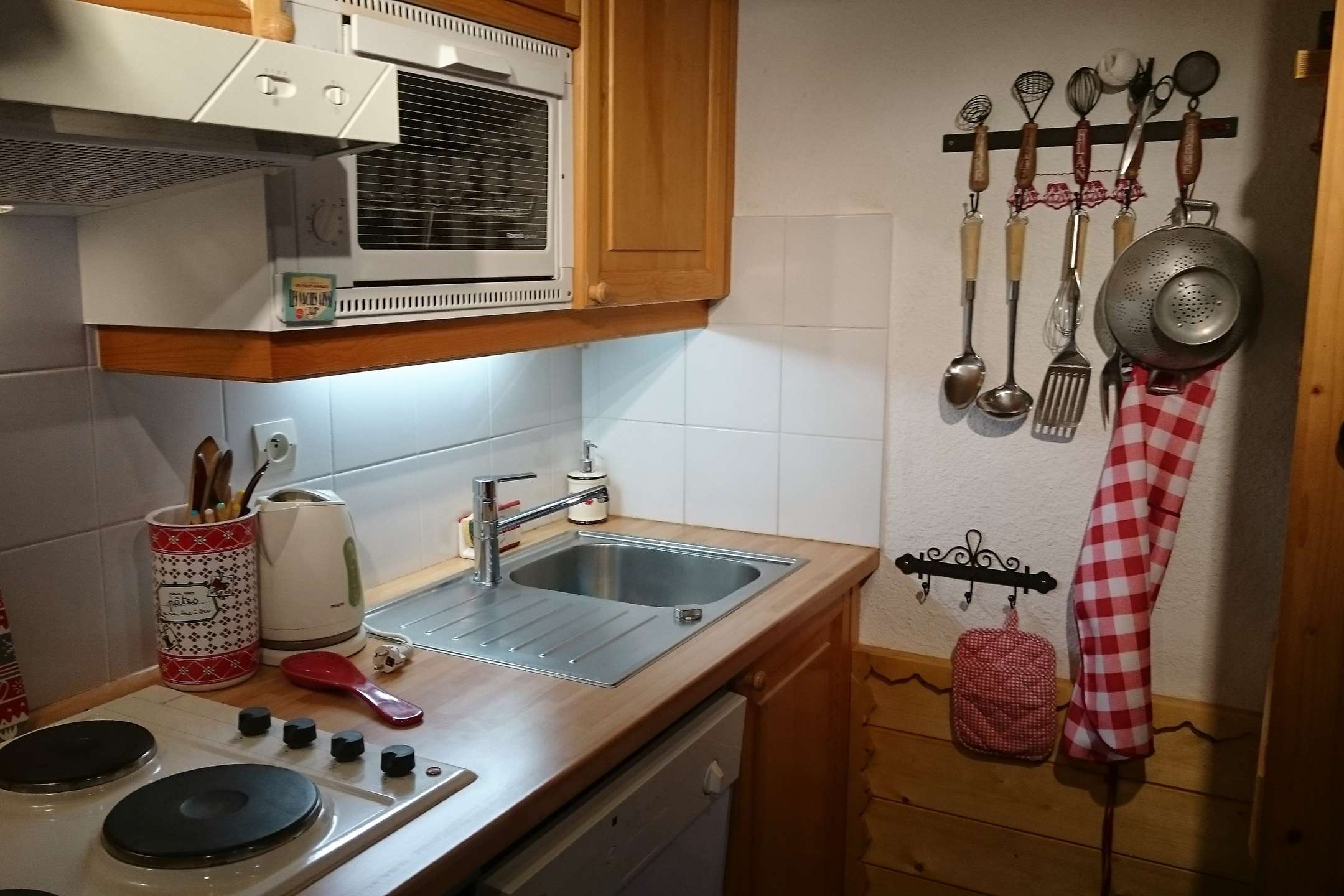 Studio cosy avec mezzanine de 31m² pour 4 à 5 personnes, calme et soleil