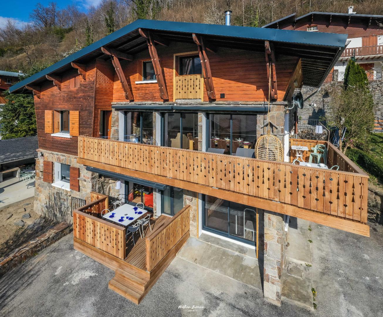 Vue d'ensemble du chalet Hygge: Cocoon se trouve en mansarde