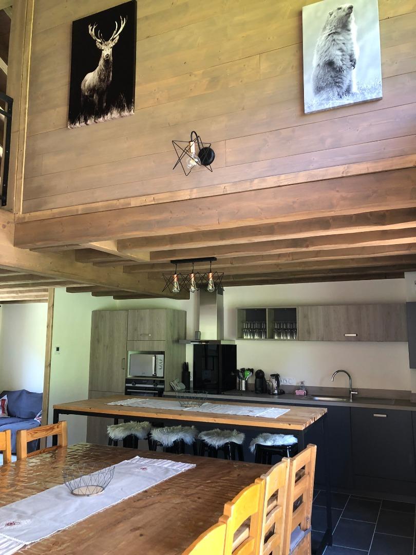 CHALET L'ENVERS A CHAMPAGNY EN VANOISE 10 PERSONNES