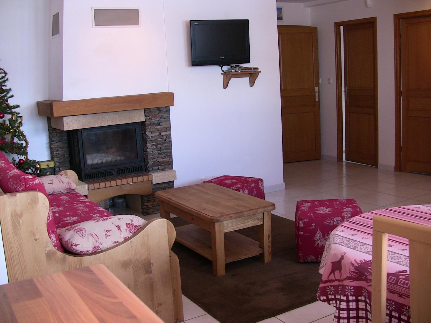 Appartement dans chalet 4 étoiles sur les pistes