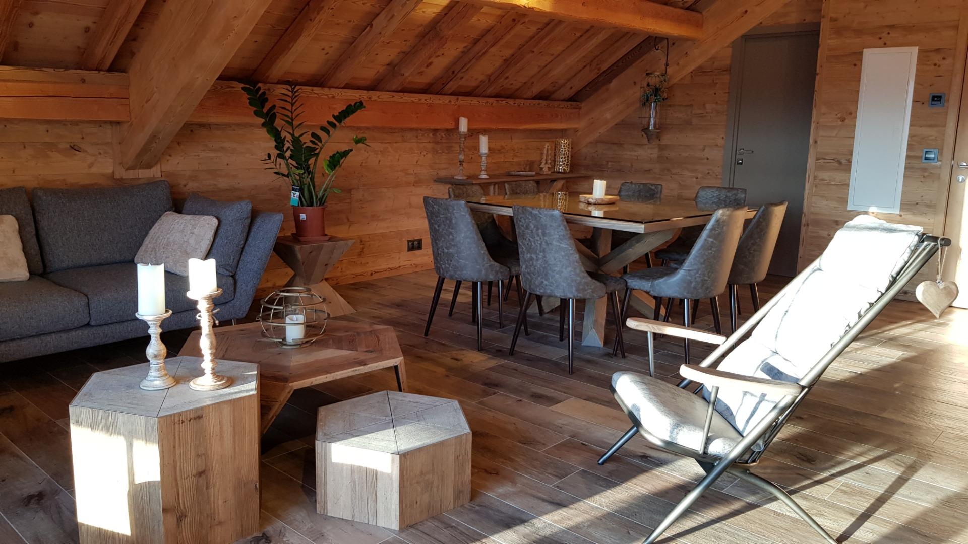 l'Ardoisière 3 **** Chalet d’exception moderne, avec espace bien-être, skis aux pieds