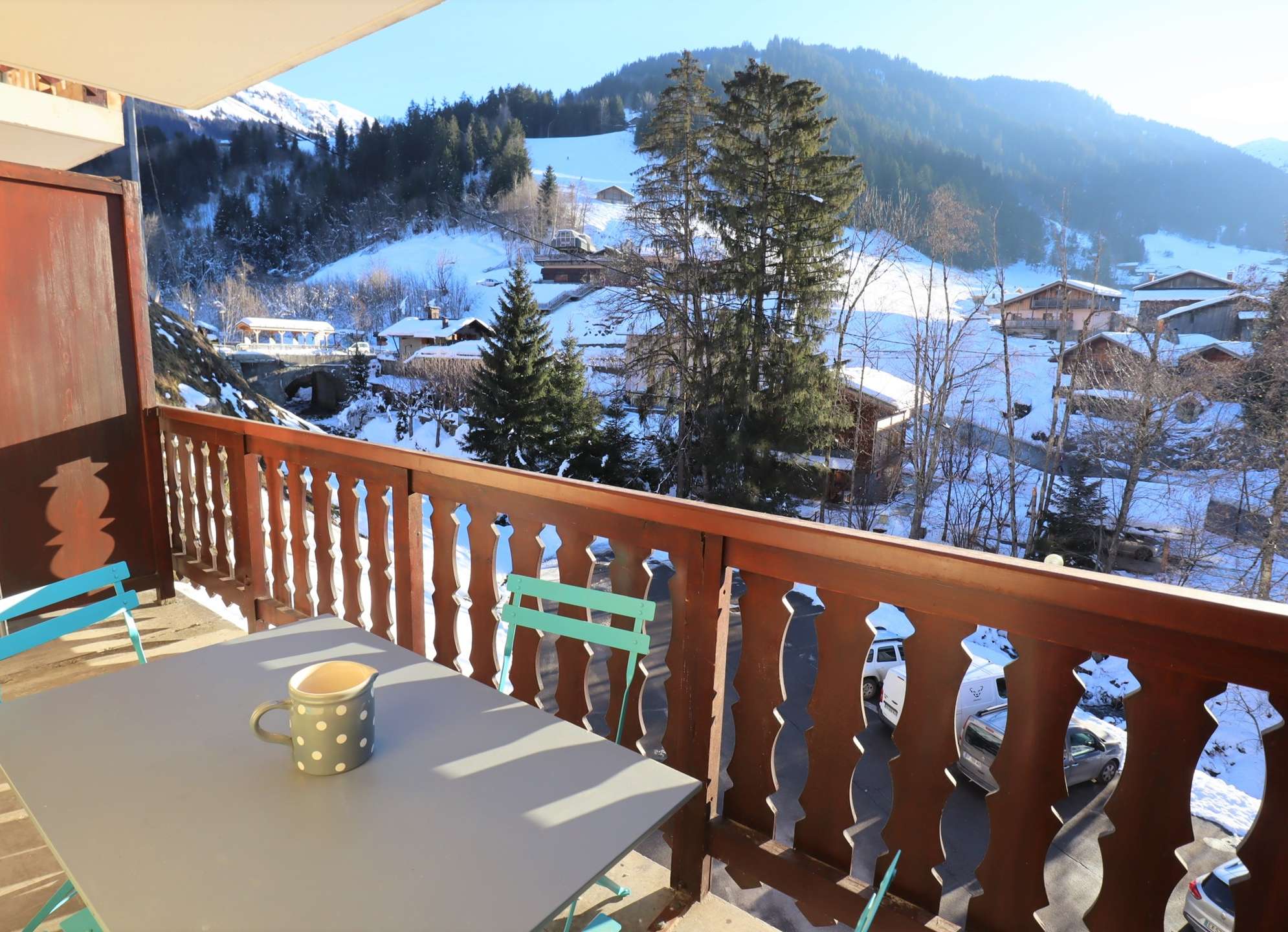 Appartement plein sud au coeur du village, proche des remontées mécaniques