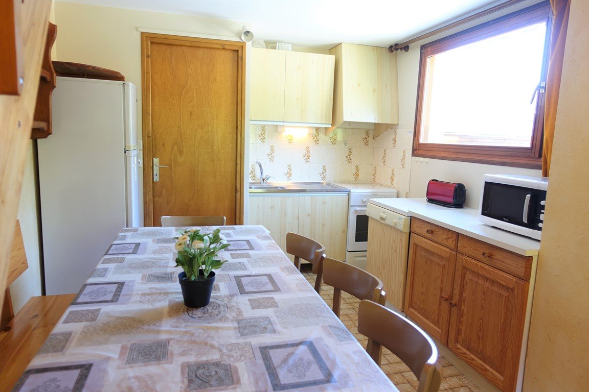 Grand appartement 7 à 8 personnes dans une résidence familiale - Pied des pistes