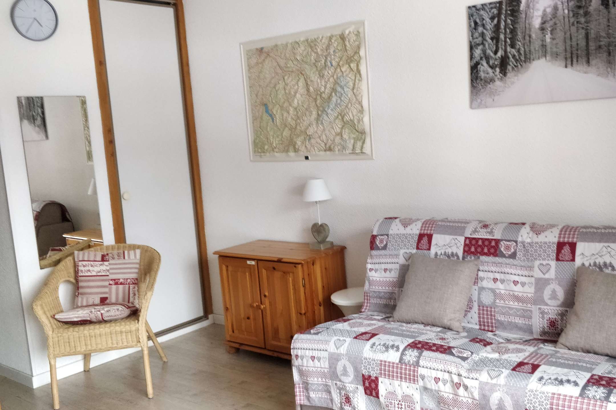 Charmant studio cabine 4 personnes au pied des pistes