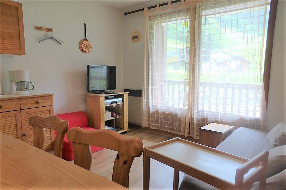 Appartement T 2 de 26m², pied des pistes, classé en 2 étoiles pour 5 personnes