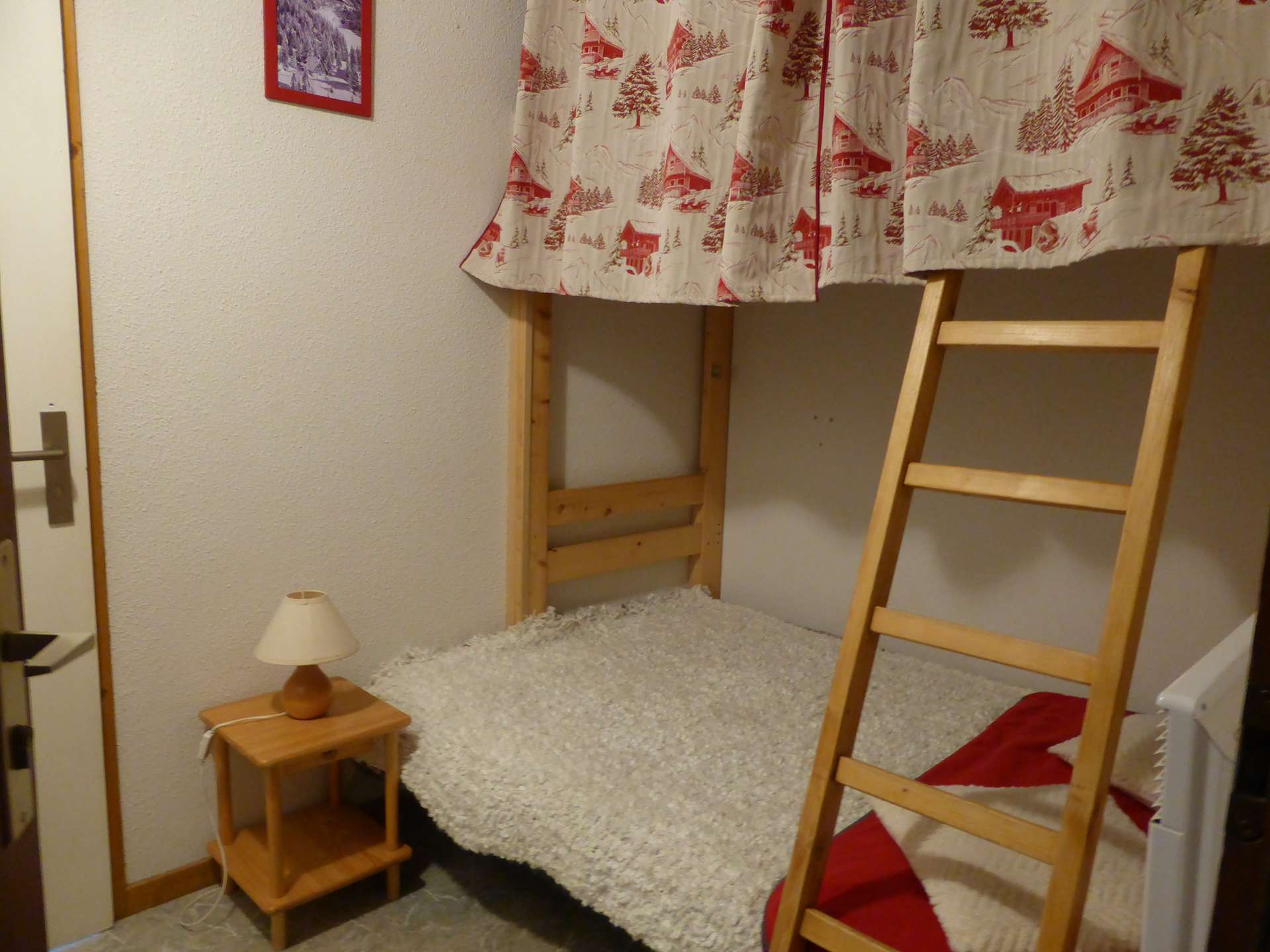 Studio cabine au pied des pistes du Planay et jardin d'enfants ESF, ensoleillé