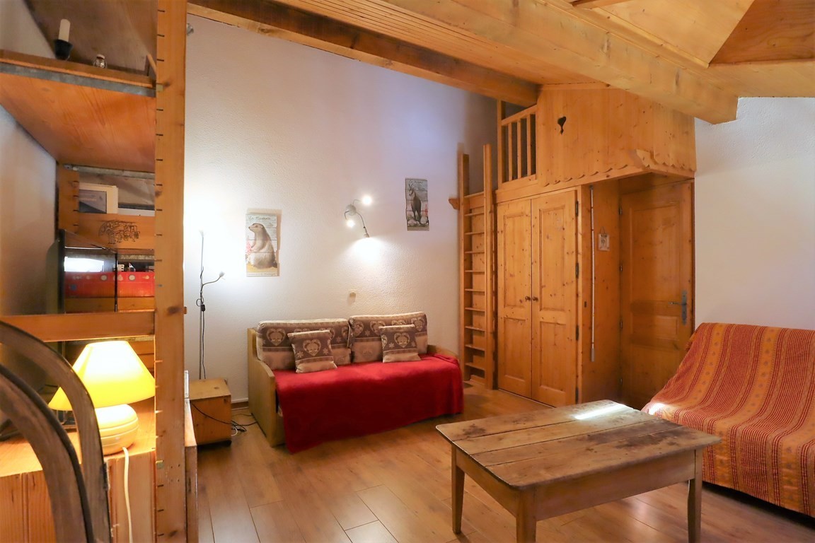 Duplex de 50m² pour 6 à 7 personnes, 2 chambres fermées et mezzanine avec couchages