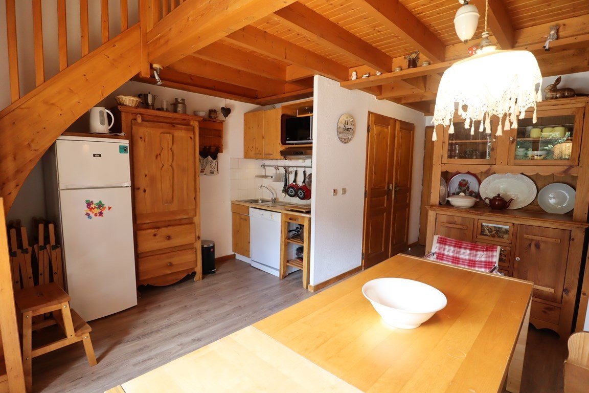 Duplex de 50m² pour 6 à 7 personnes, 2 chambres fermées et mezzanine avec couchages