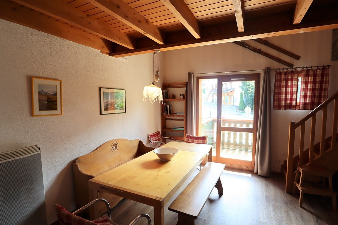 Duplex de 50m² pour 6 à 7 personnes, 2 chambres fermées et mezzanine avec couchages