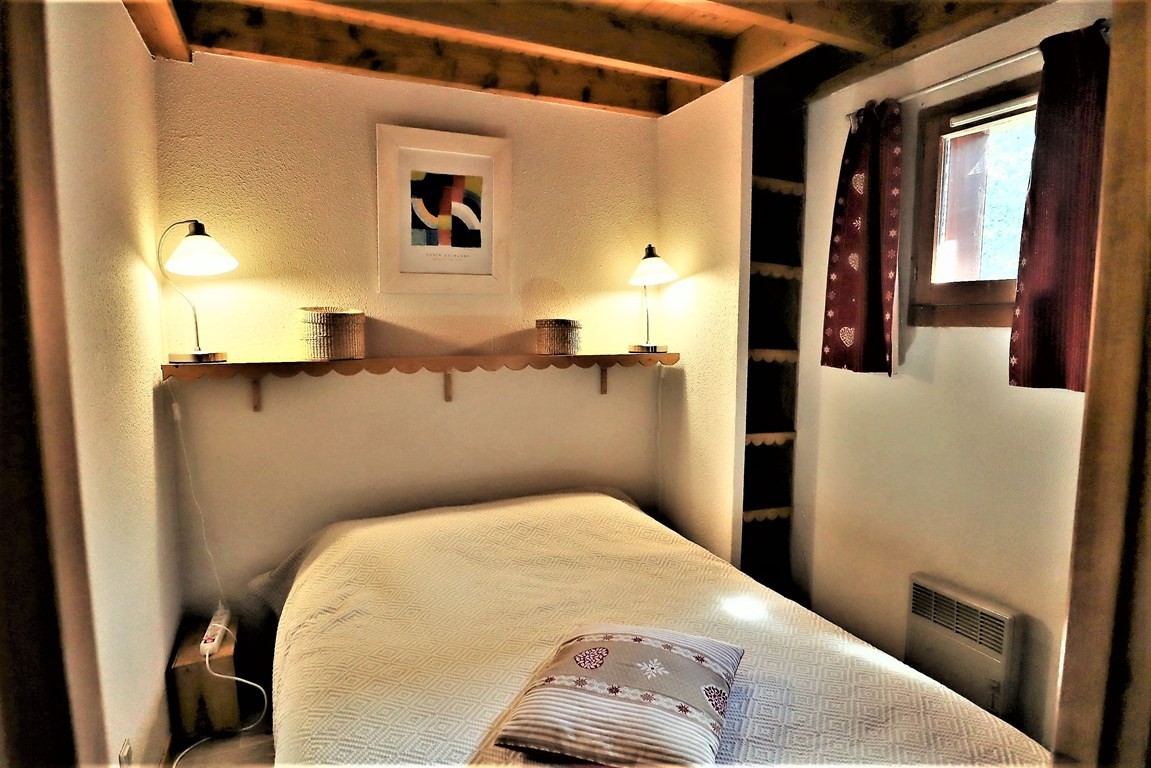 Duplex de 50m² pour 6 à 7 personnes, 2 chambres fermées et mezzanine avec couchages