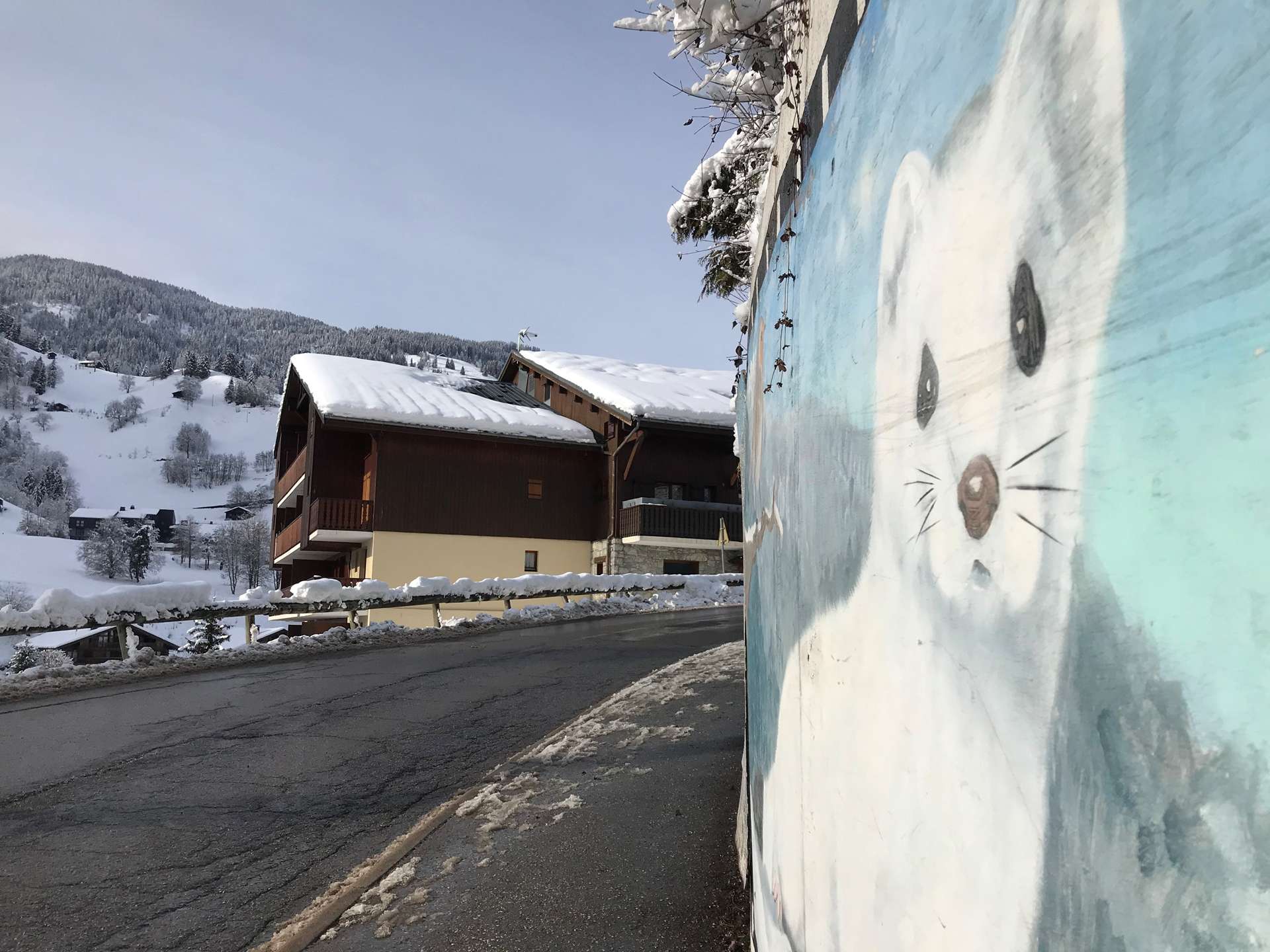 Appartement 4 à 5 personnes centre village, proche des commerces et des pistes