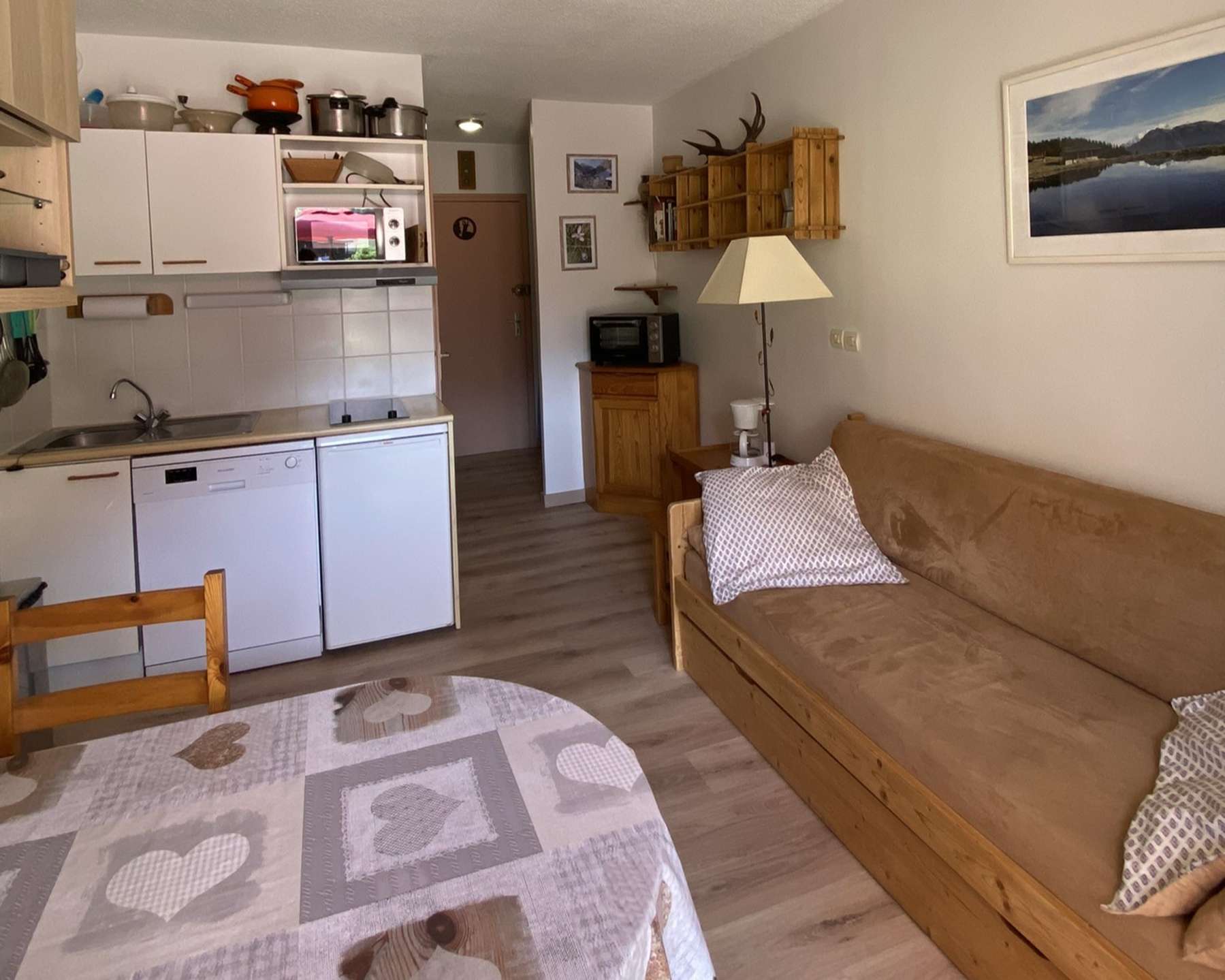 Appartement 2 à 4 pers. centre village, remontées mécaniques proches