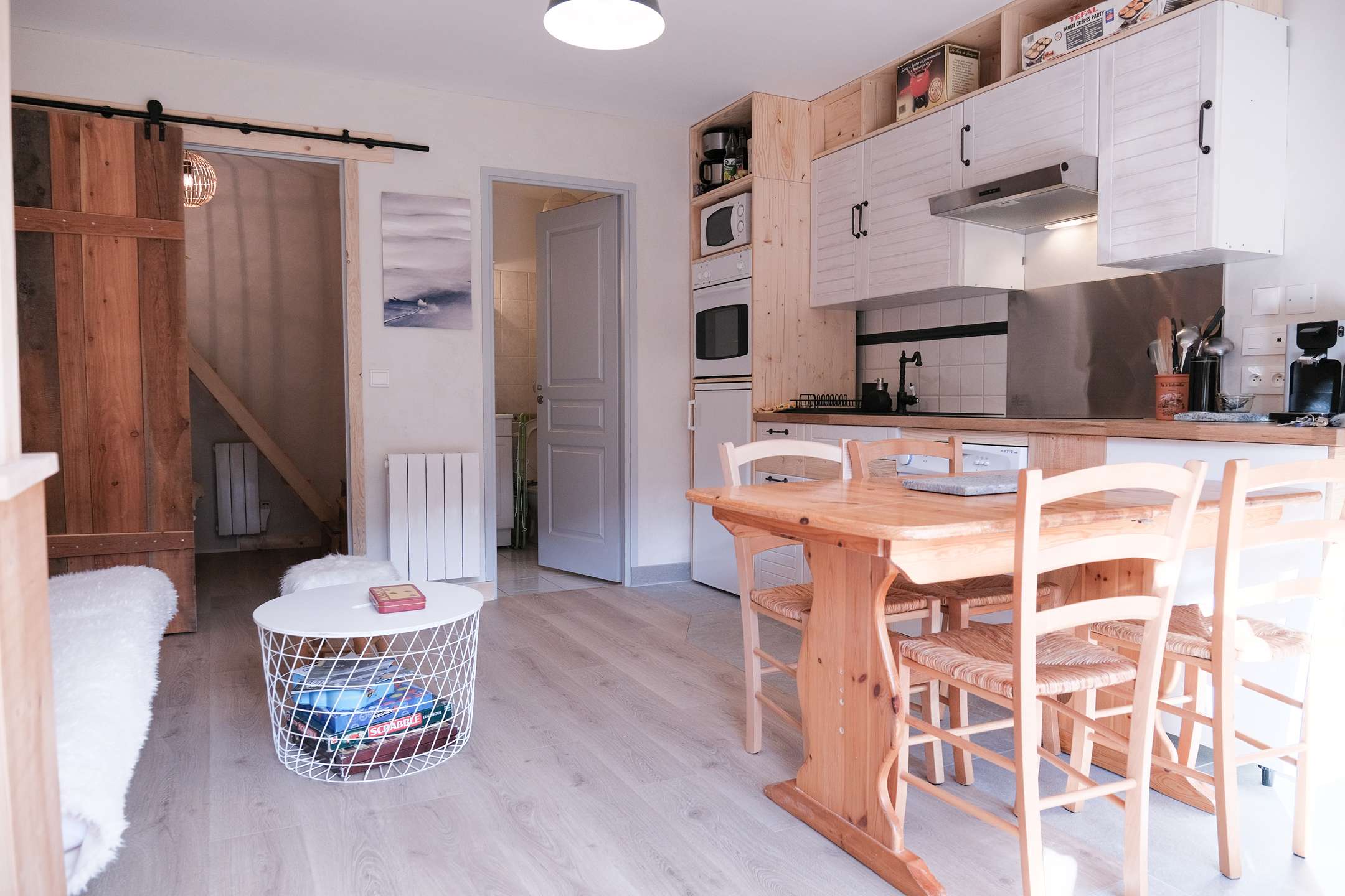 Appartement 3 personnes au village proche des commerces