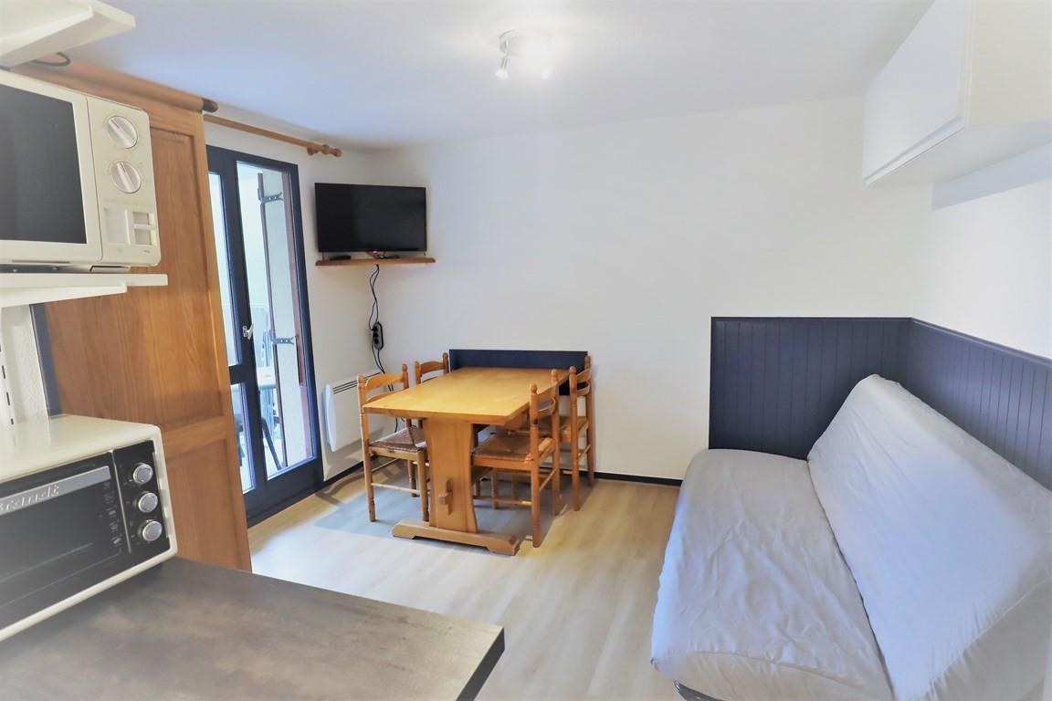 Appartement Sud très fonctionnel de 29m² avec balcon. Classé 2 étoiles