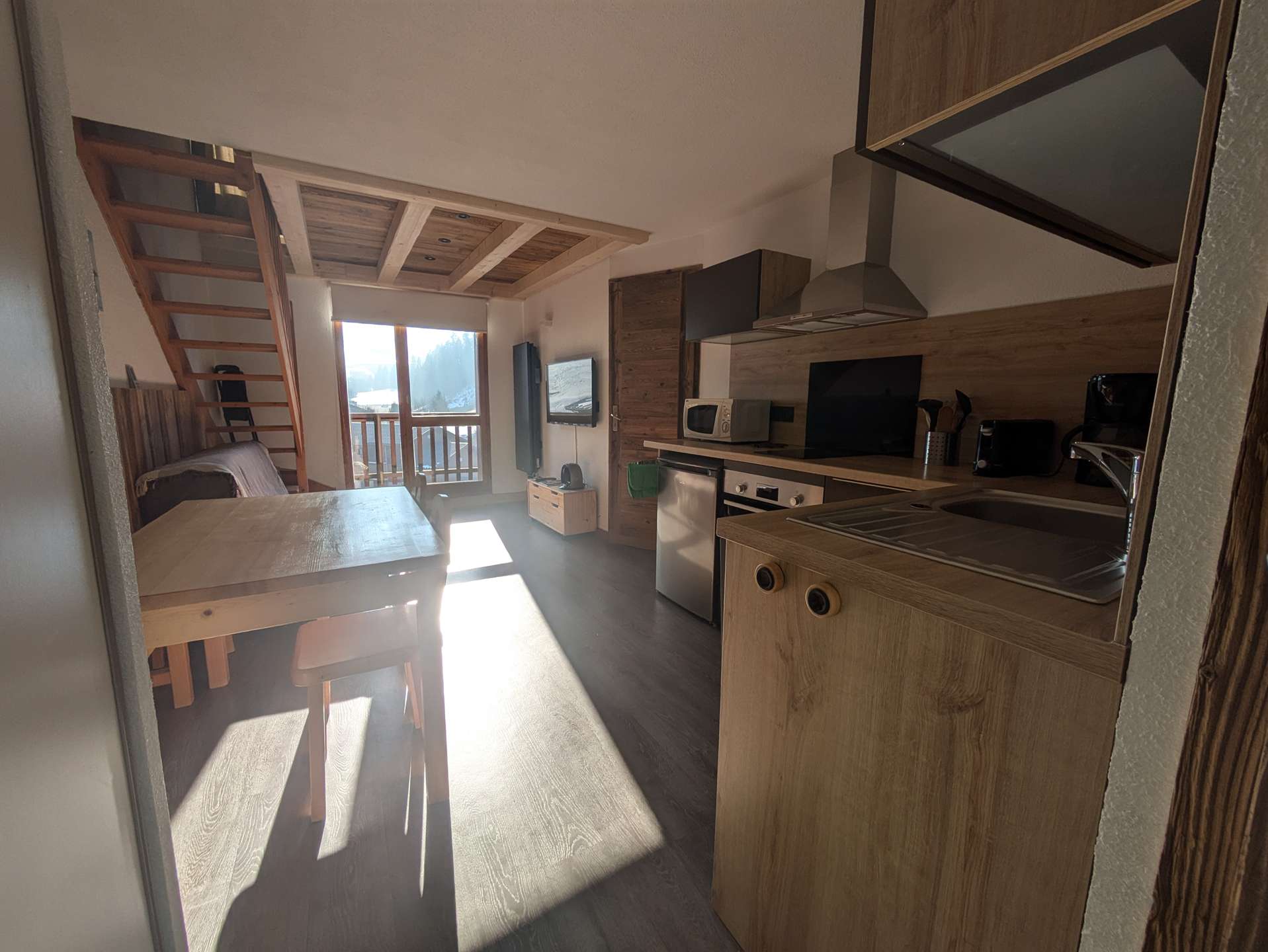 Duplex 4 pers., centre village, idéal pour goûtER à la vie en montagne