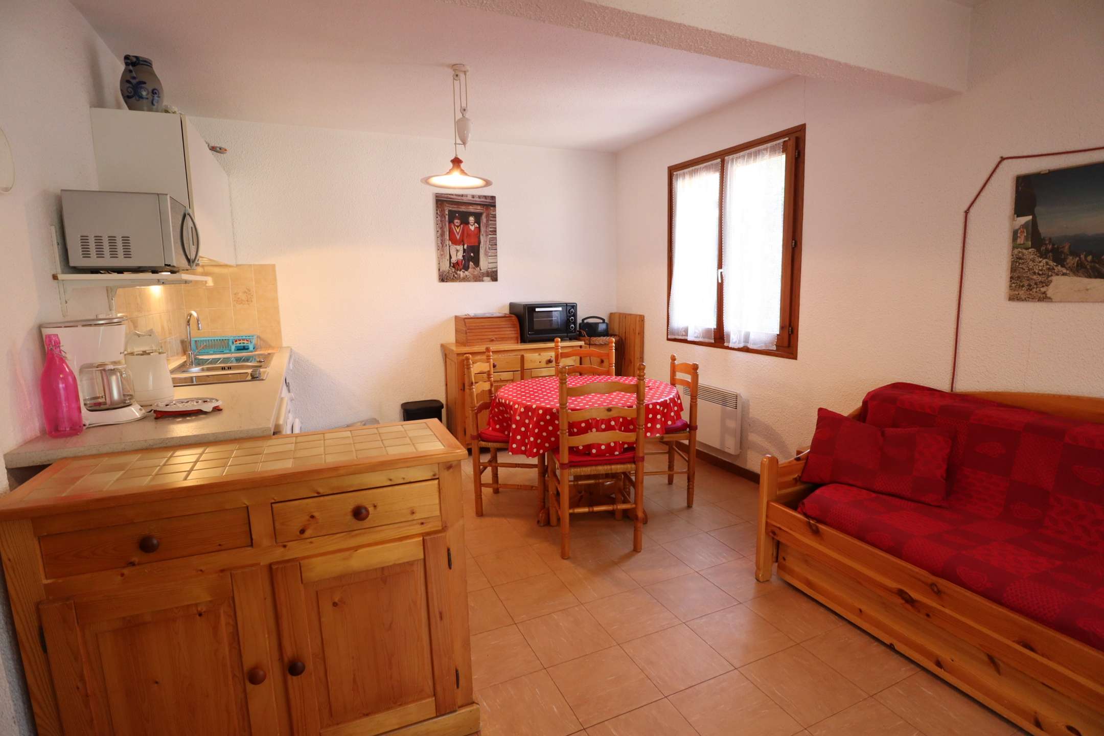 T3 cosy pour 4 à 5 personnes, comme dans un chalet 