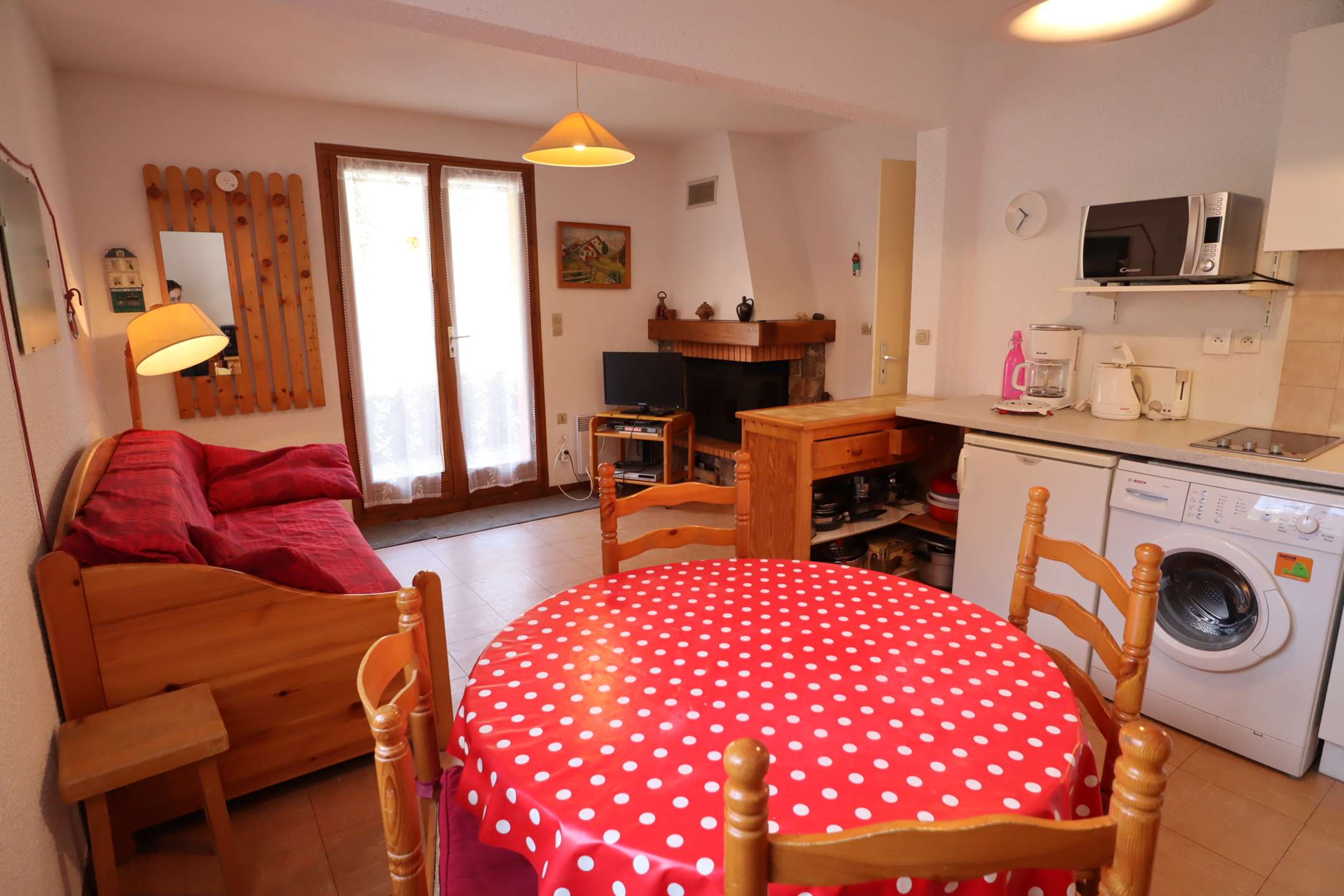 T3 cosy pour 4 à 5 personnes, comme dans un chalet 