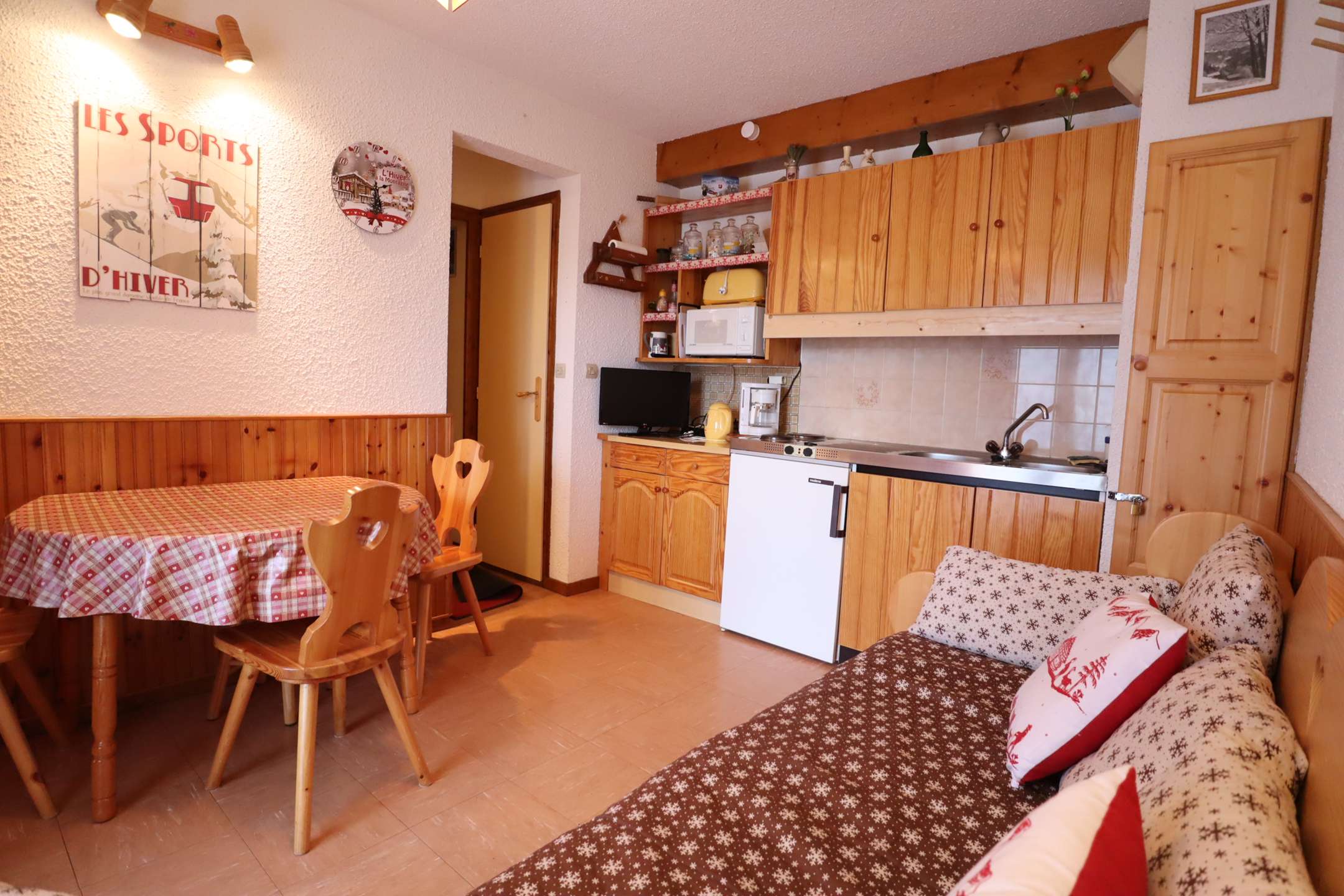 Appartement pour 2 à 4 pers. dans un chalet calme