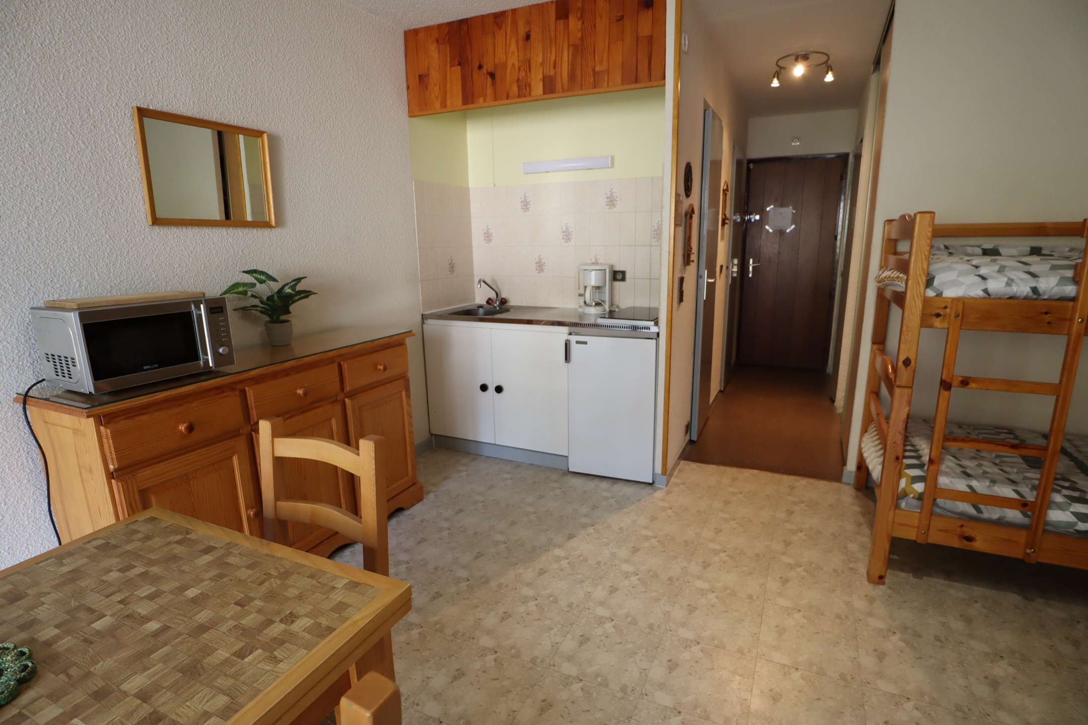Grand Studio 4 personnes aux abords d'Arêches, envronnement calme et nature