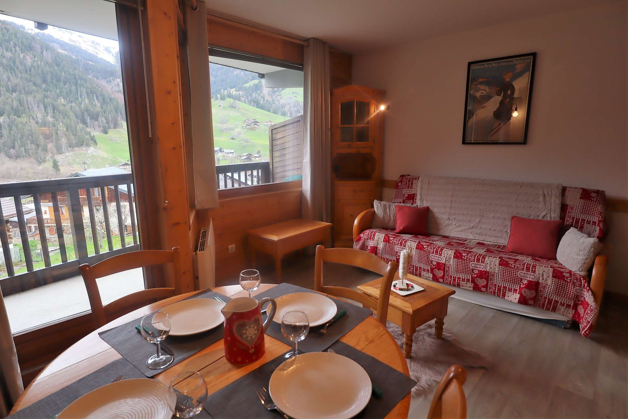 Appartement de  33m² classé 2 étoiles pour 4 à 6 personnes
