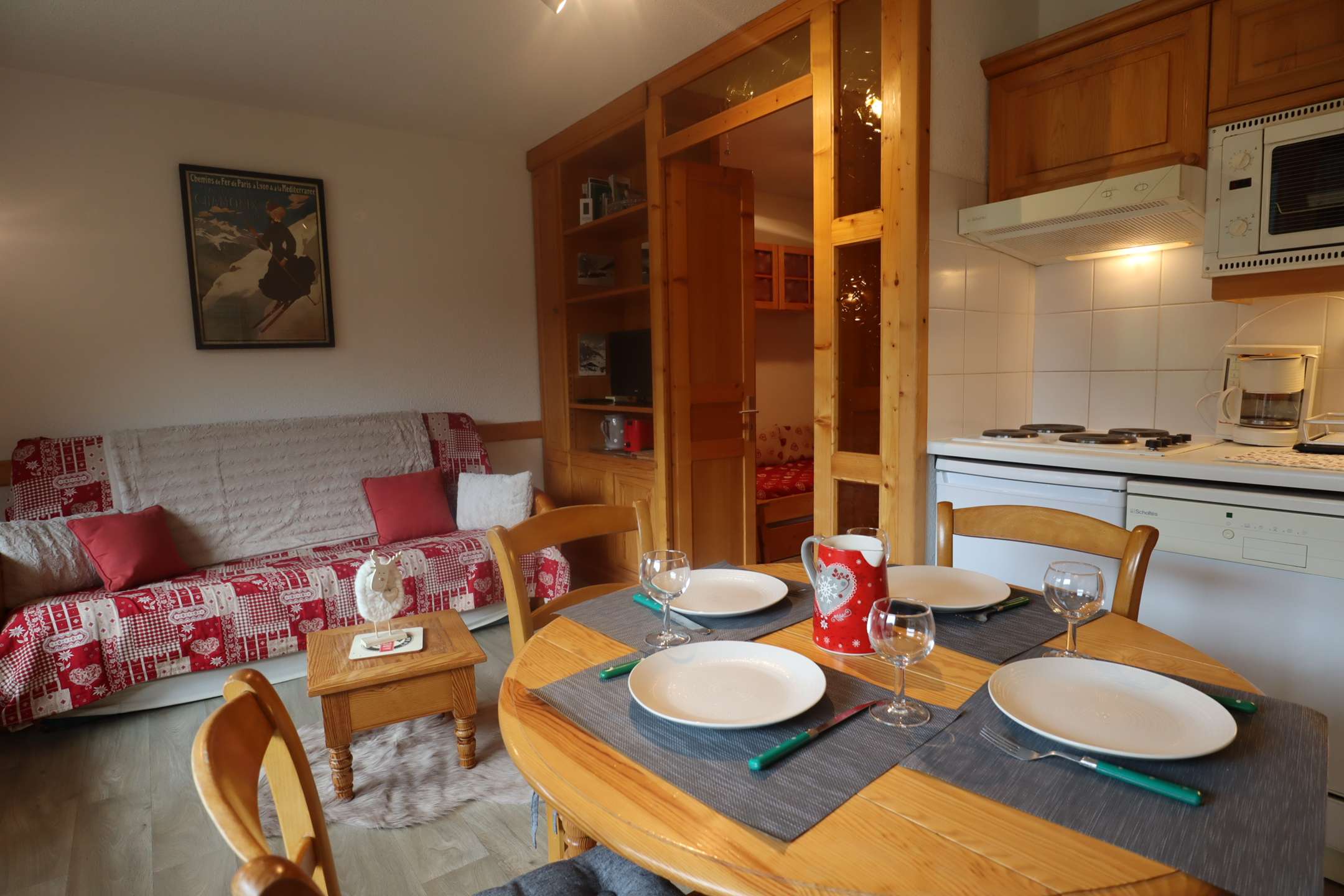 Appartement de  33m² classé 2 étoiles pour 4 à 6 personnes
