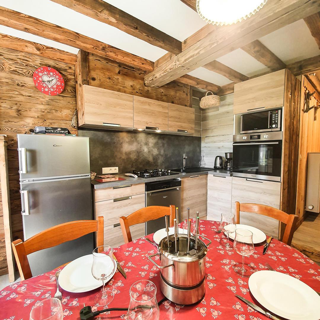  la Villa du Doron : la Dent Parrachée 