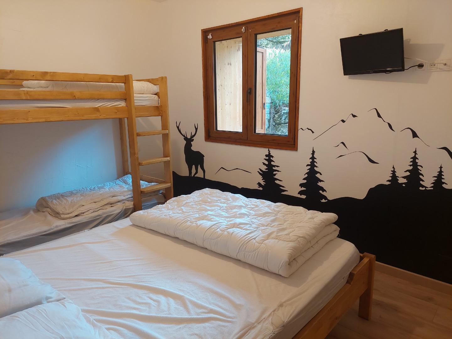 Demi-chalet 10 personnes