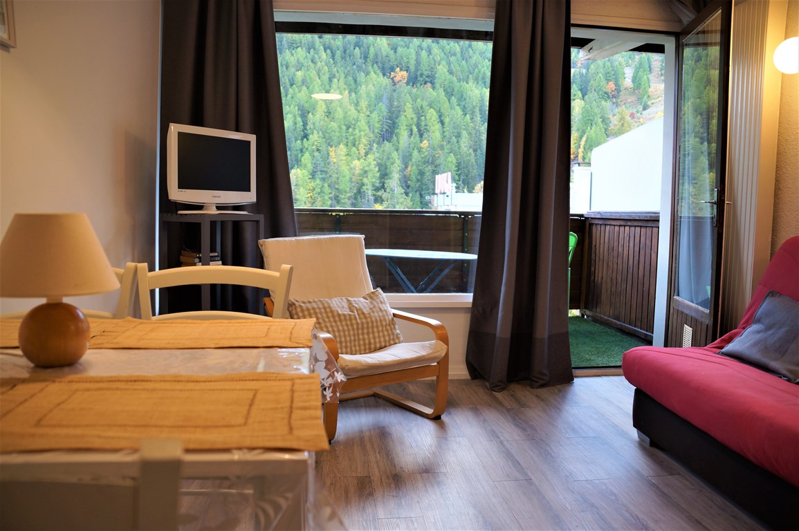 Studio avec terrasse orientée sud résidence l'Estelan