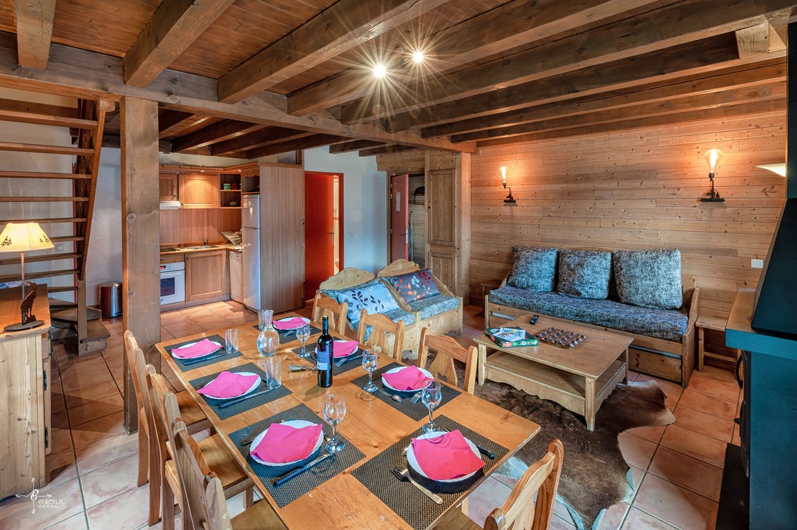 Beau chalet en bois style montagne avec 3 chambres