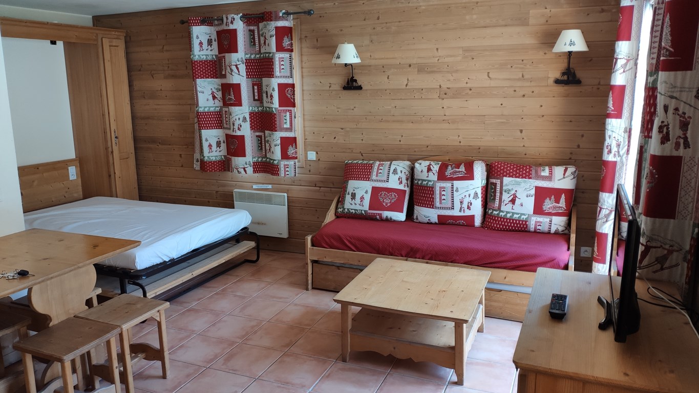 studio 4 pour 4 dans la résidence Pra Roustan 