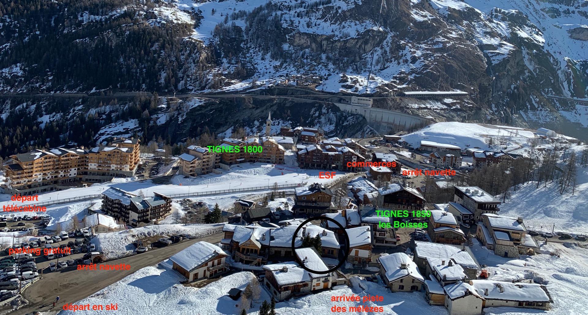 Chalet de charme skis aux pied