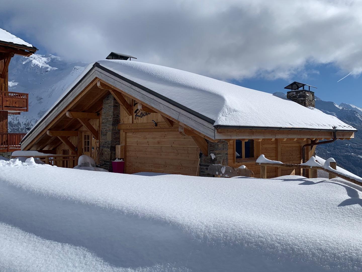 Superbe chalet classé 5 étoiles au pied des pistes
