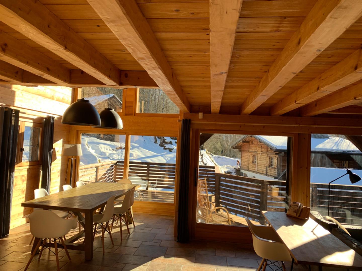 Superbe Chalet 4* - 3 Chambres - au pied du Mont-Blanc avec Sauna - Jardin