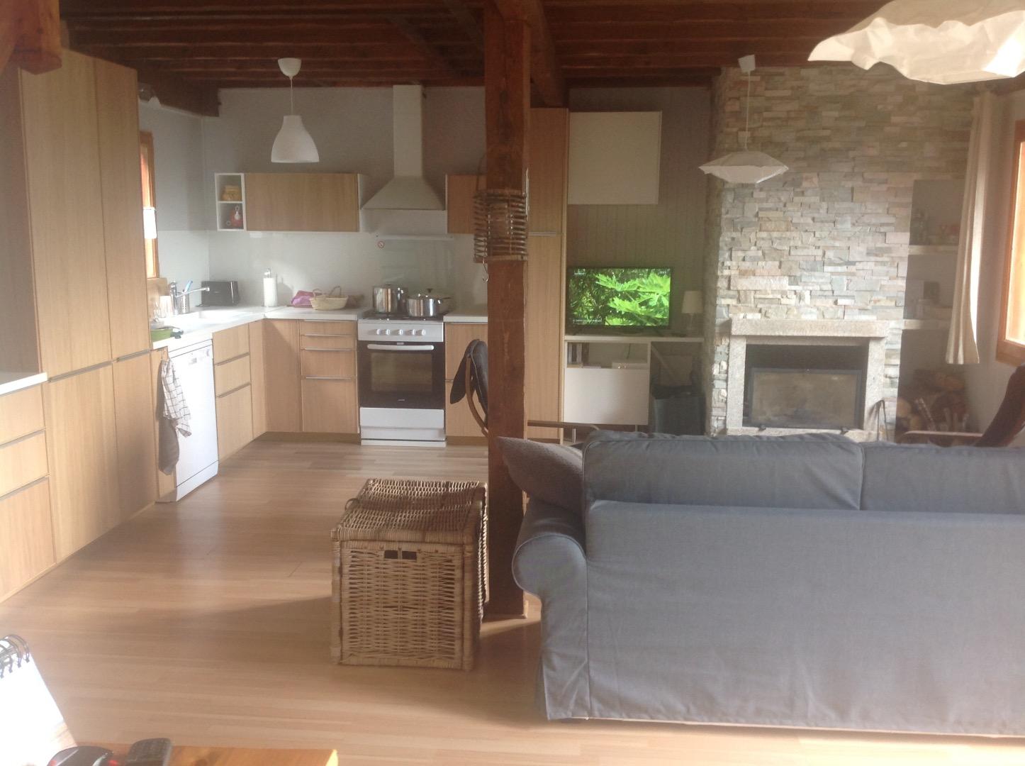 Chalet vue imprenable lac et montagne.105 m2 .7 couchages
