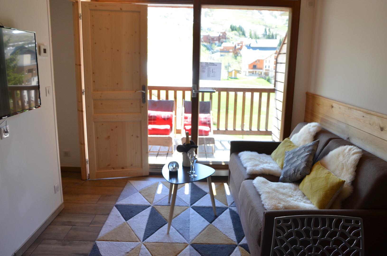 APPARTEMENT NEUF 4 PERSONNES CENTRE STATION -    2 CHAMBRES