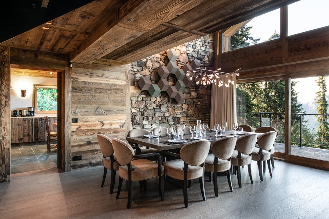 Superbe chalet 5* en lisière de forêt à la Rosière 16 personnes