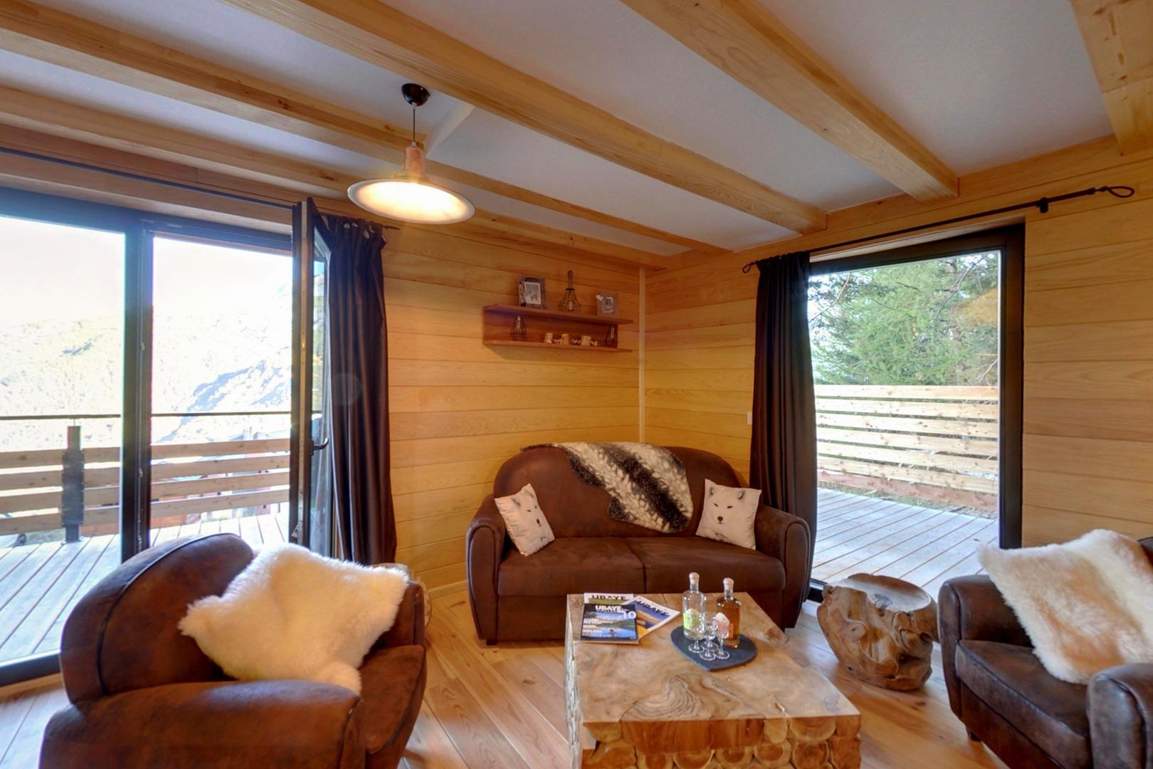 Appartement Petits Loups 6 personnes grand standing dans chalet indépendant - Pra Loup 1500
