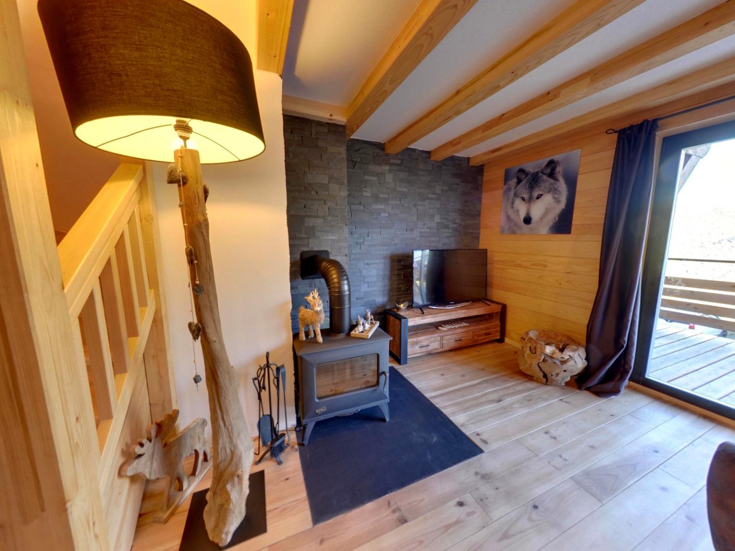Appartement Petits Loups 6 personnes grand standing dans chalet indépendant - Pra Loup 1500
