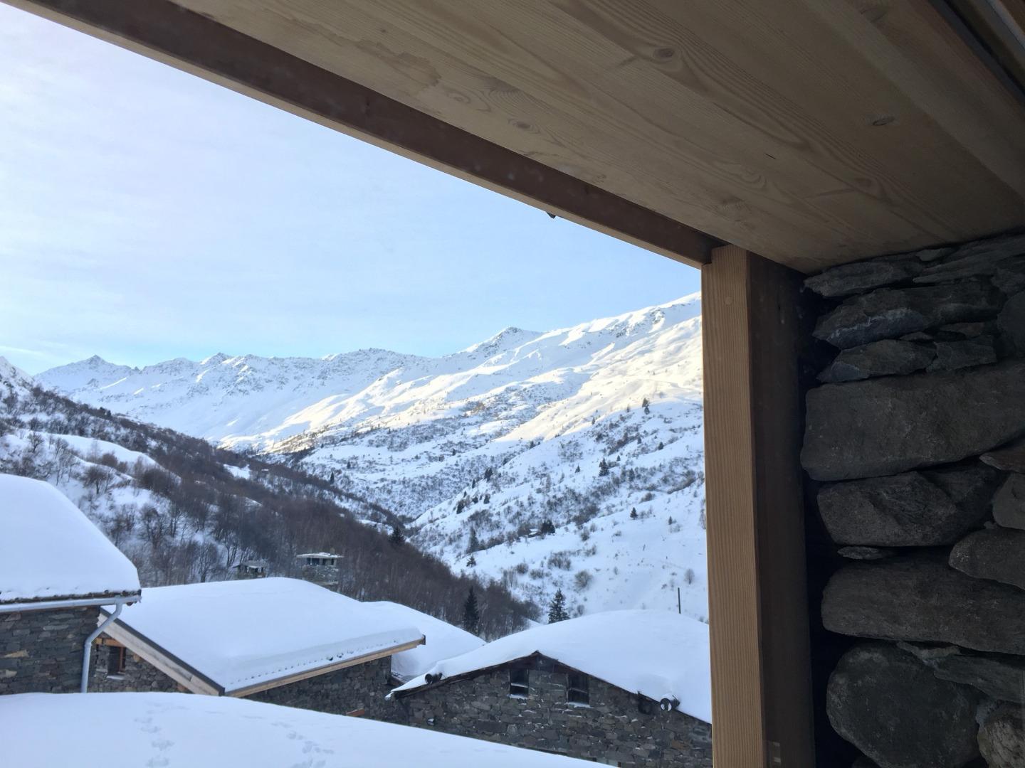 le "1898", en pleine nature, ski et randonnées
