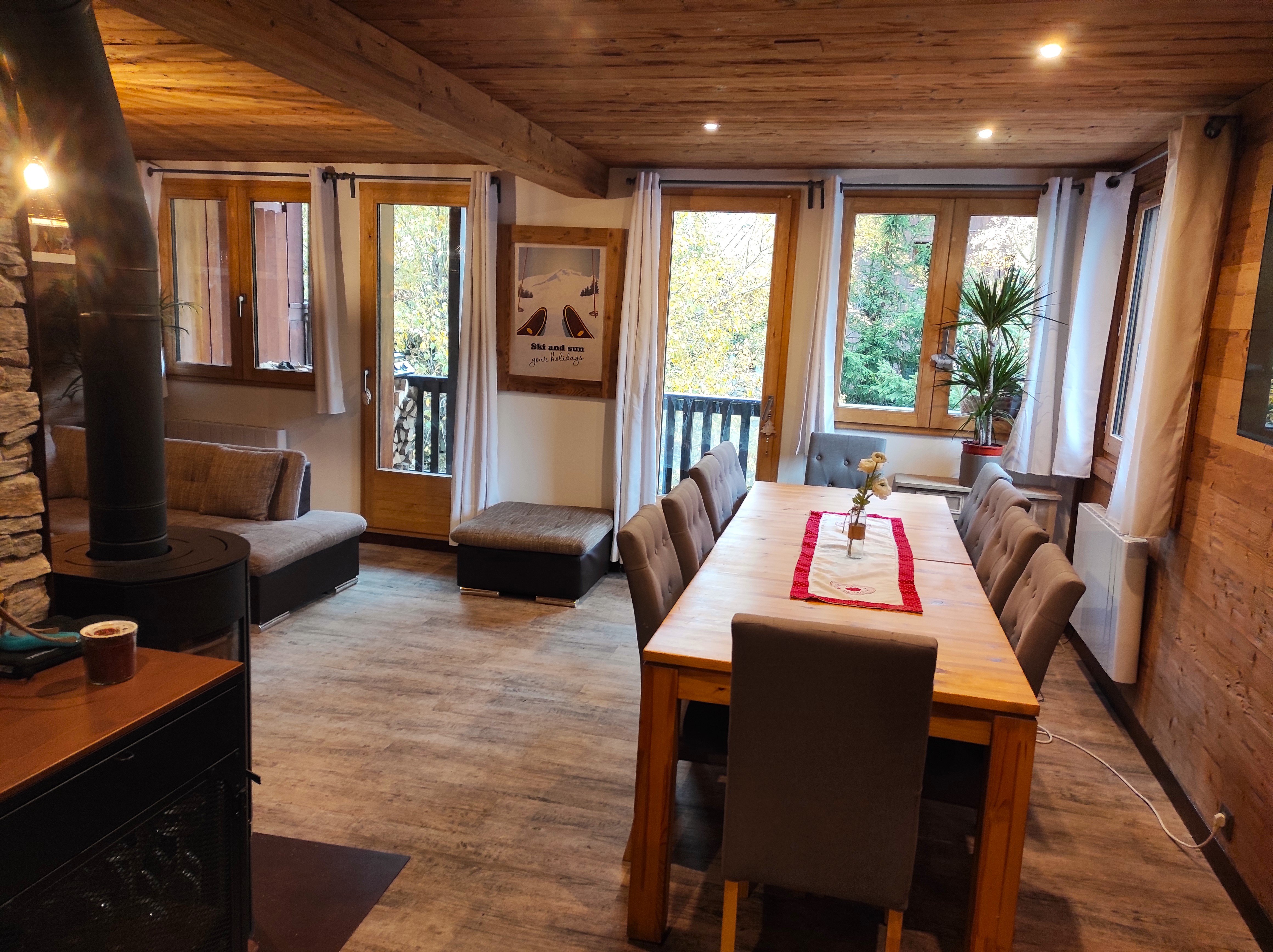  Plagne 1800 ,duplex grande surface, capacité 10 personnes , garage privatif