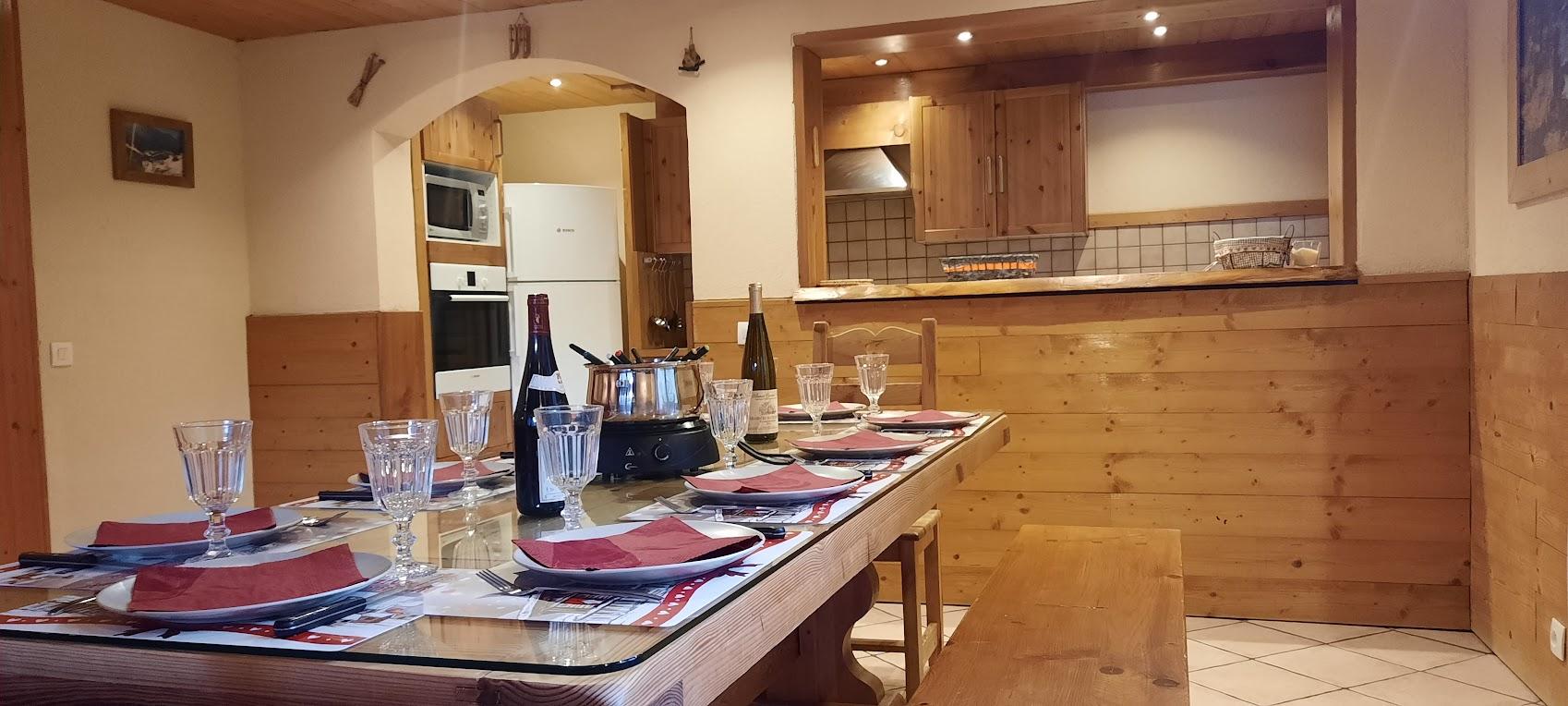   Chalet  le CARIBOU *** 10 Personnes