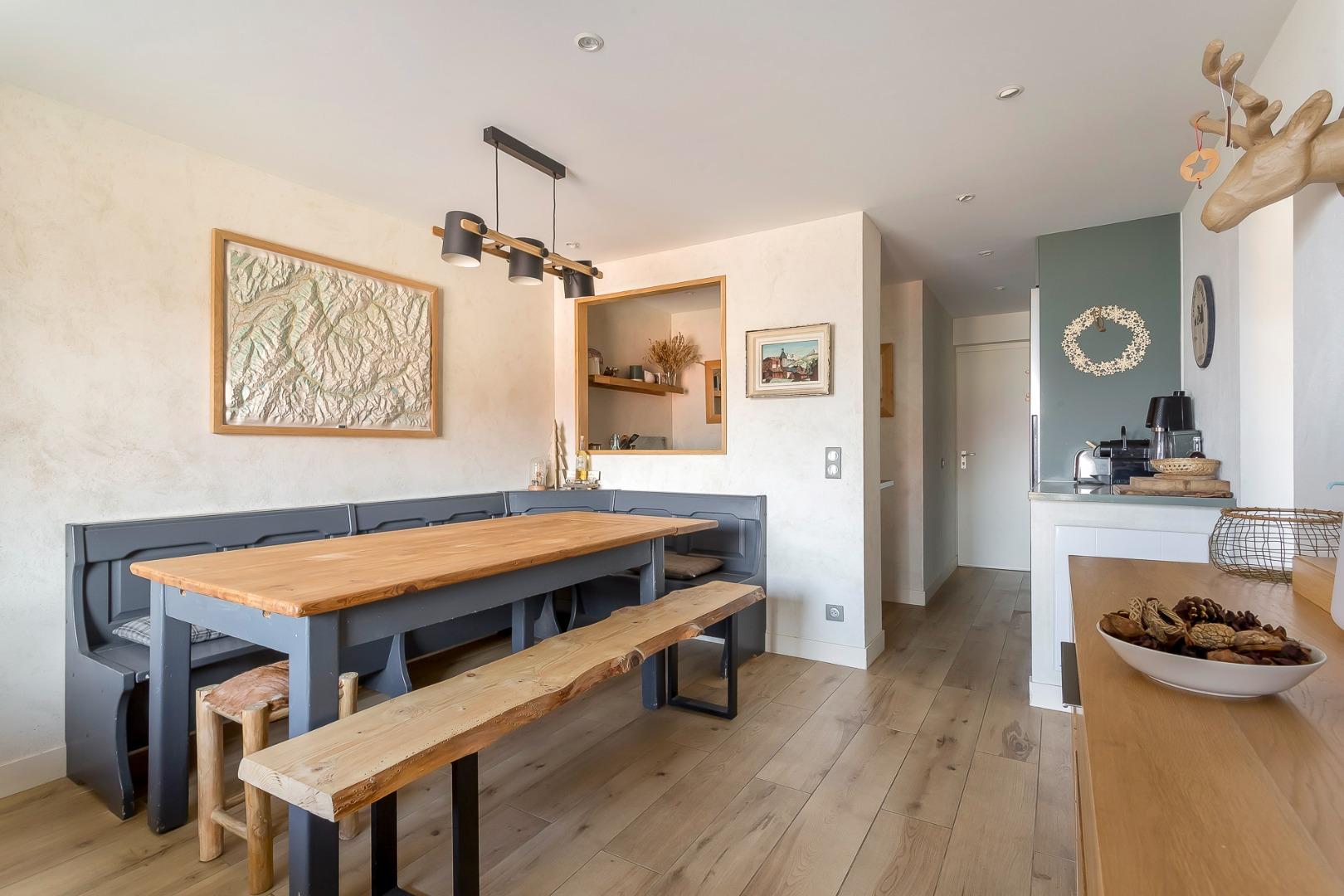 La Plagne-Les Coches Appartement (10pers) ski aux pieds